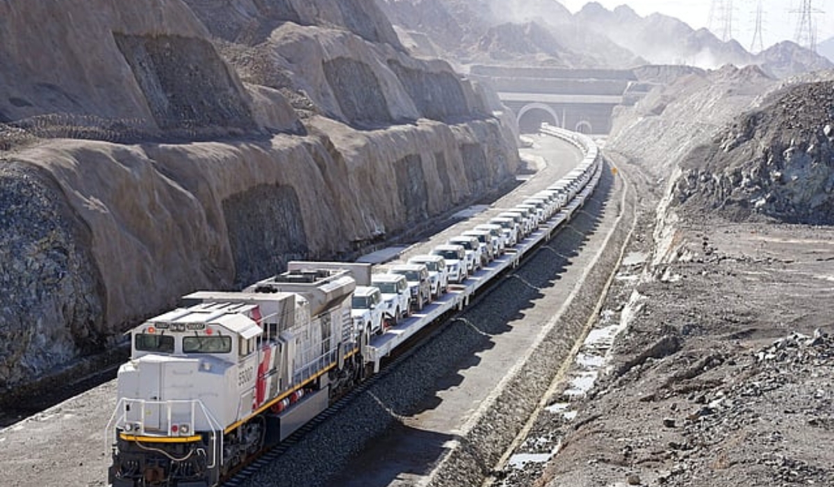 UAE Achieves Milestone With First Rail Transport of Passenger Vehicles